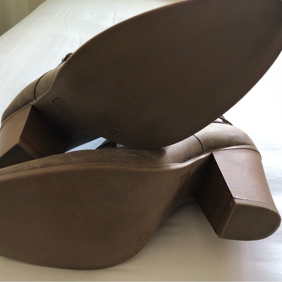 Brown booties like new - Picture 3 of 6